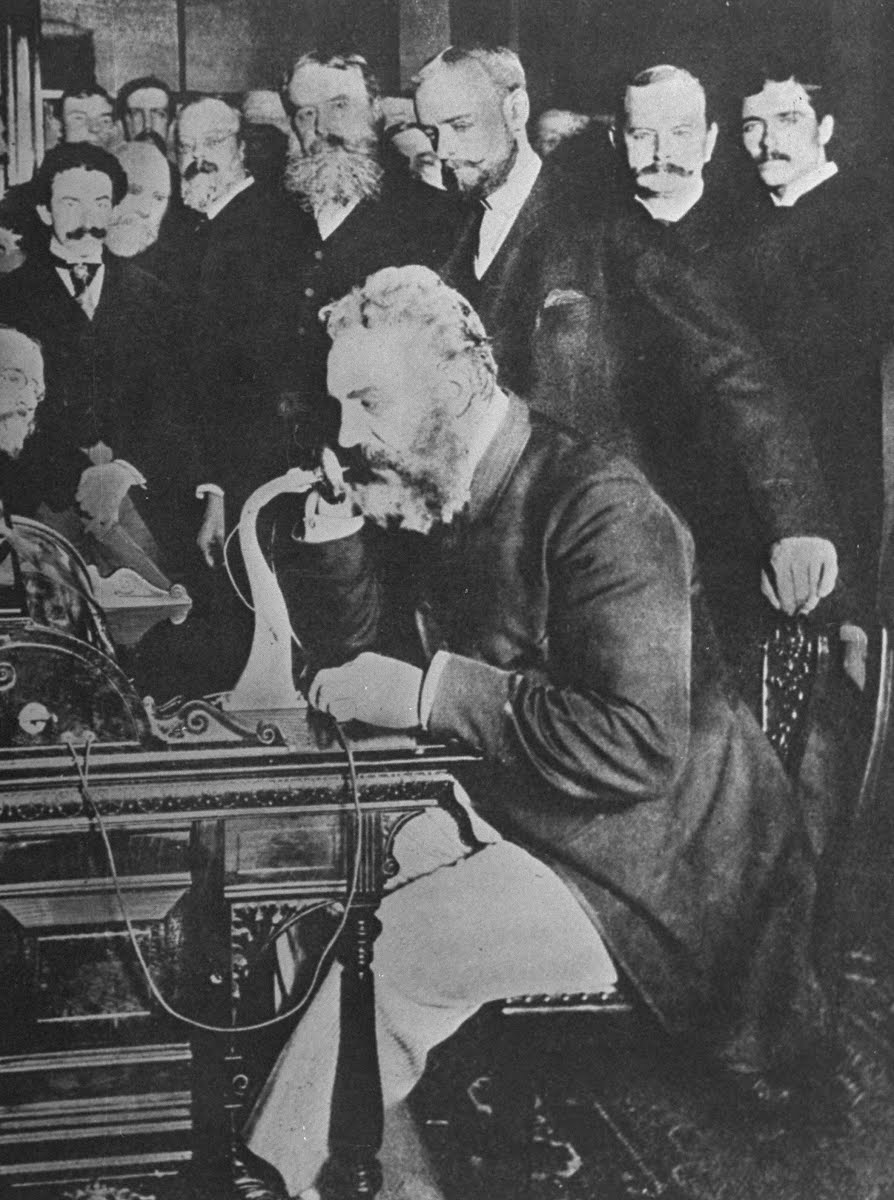First telephone call ever