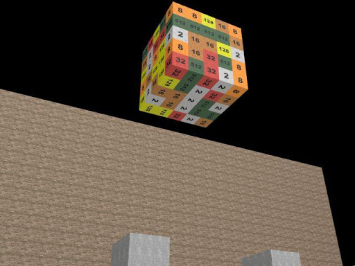 Smash The 2048 Blocks 3D