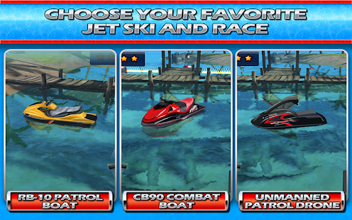 Jet Ski 3D Boat Parking Race Screenshots 3