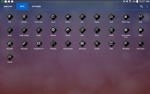 Screenshot VM12 Black Diamond Icons v2.04