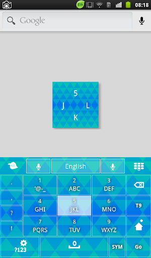 免費下載個人化APP|Blue Mosaic Keyboard app開箱文|APP開箱王