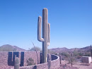 Iron Saguaro Cactus  Tower