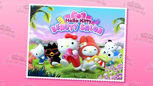 Android application Hello Kitty Beauty Salon screenshort