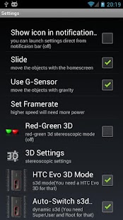 3D Home Former Pro(HTC Evo 3D) Screenshots 5