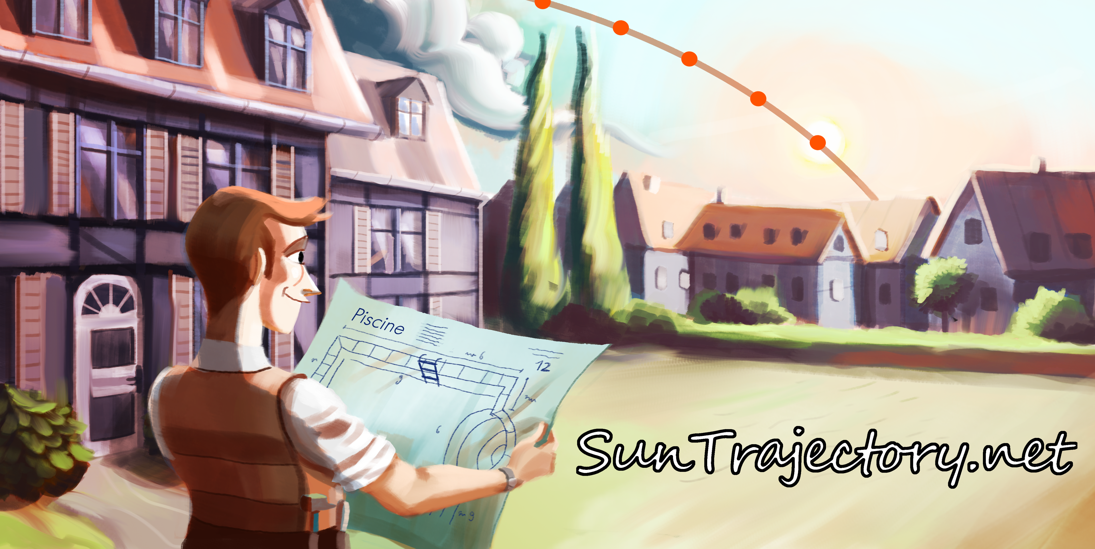 Android application SunTrajectory.net screenshort