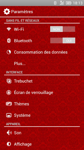 Red White Theme CM10.1 AOKP