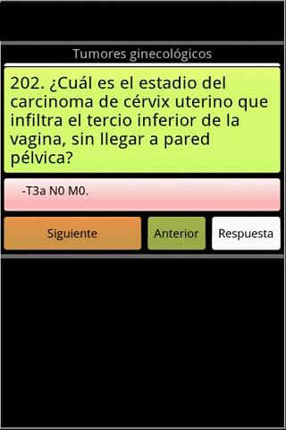 Oncología preguntas de examen