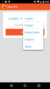 FlashVPN Free VPN Proxy Screenshot