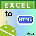 Excel to Web Page HTML logo
