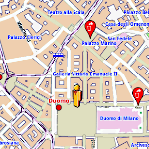 Milan Amenities Map (free) 1.0