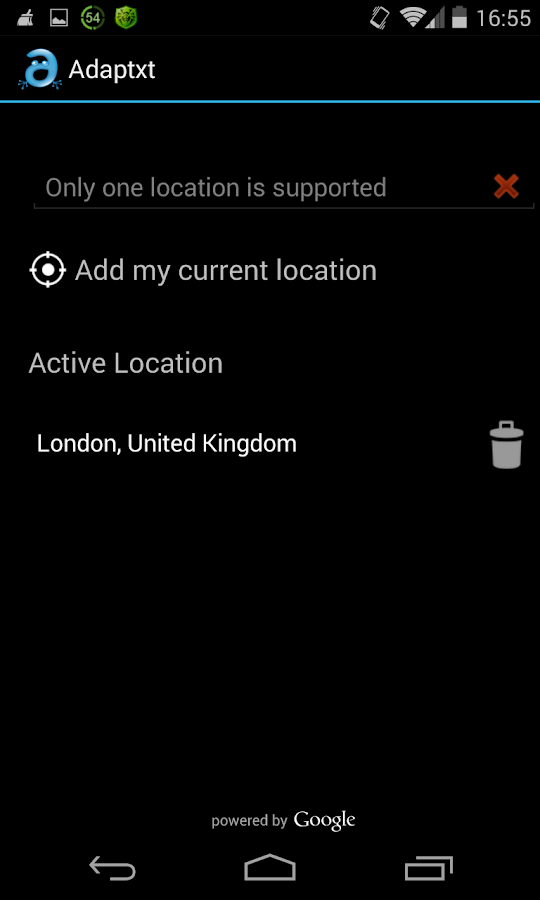 Adaptxt Keyboard - screenshot