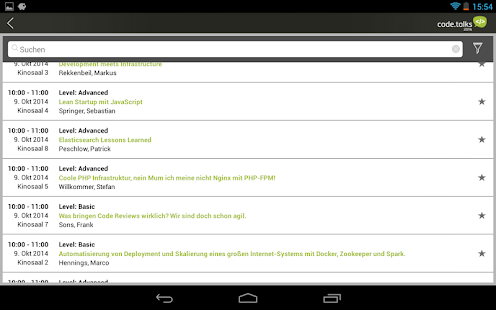 code.talks 2014 Screenshots 8