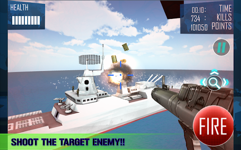 Navy Gunship Shooting 3D Game Screenshots 0
