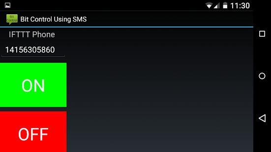 Bit Control Using SMS Screenshots 1