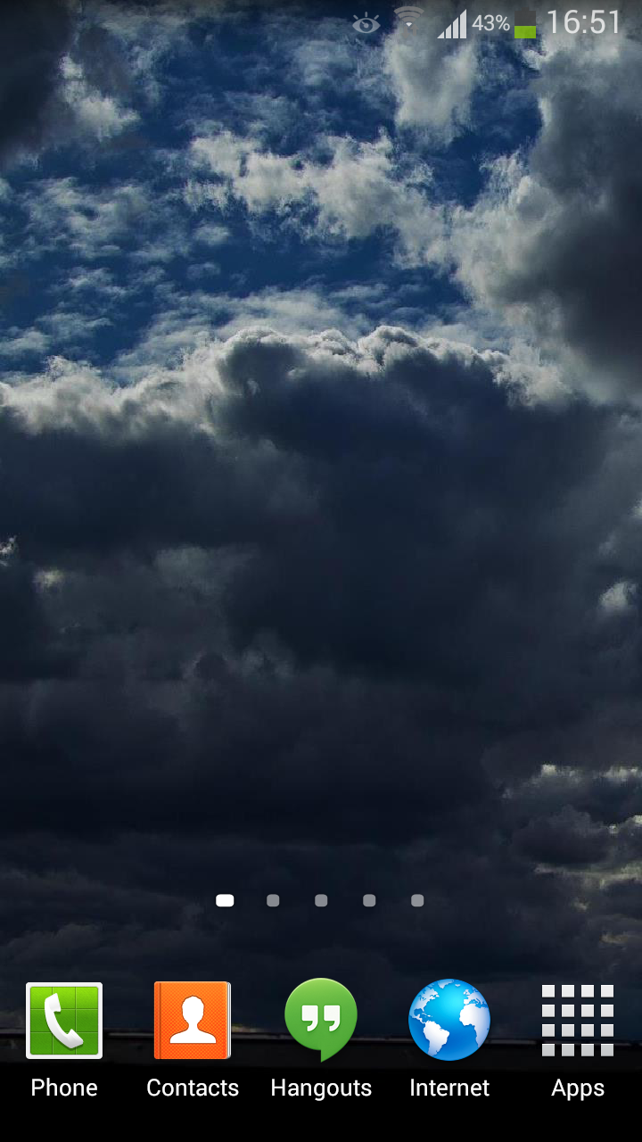 Clouds Live Wallpaper HD 3 Screen 1