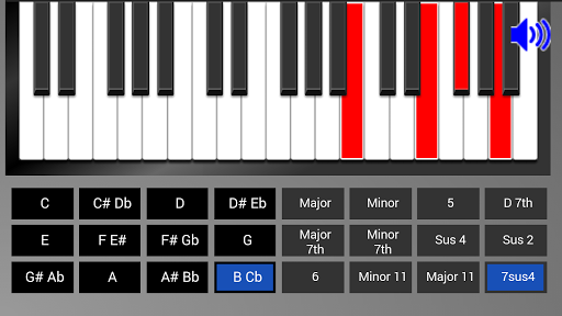 real piano chord trainer