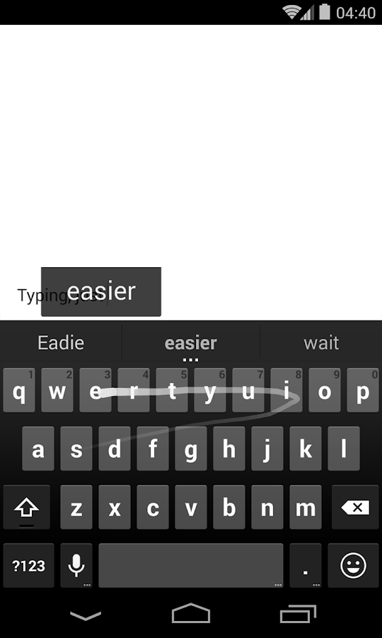 Google Keyboard - screenshot