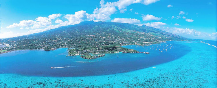 Tahiti, known as “The Queen of the Pacific,” is the largest and most populous of the 130 islands in French Polynesia.