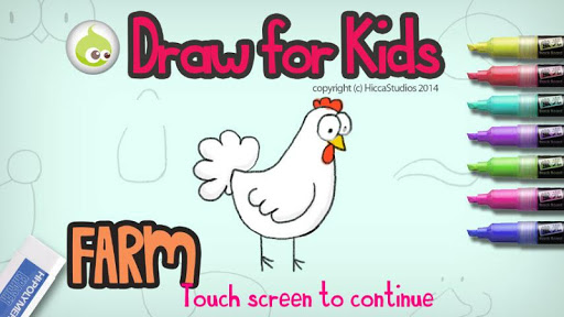 Draw for Kids Farm Animal