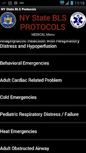 DEMO - NY State BLS Protocols Screenshots 1