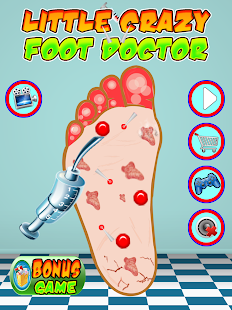 Foot toe Doctor dr kids game