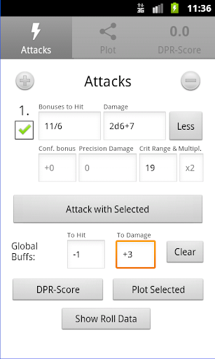 d20 Attack Calc Lite