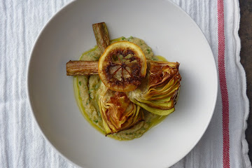 Carciofi alla Giudia with Fried Lemon