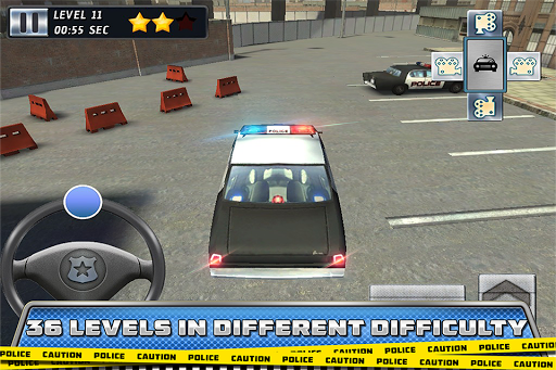 【免費賽車遊戲App】Police Parking Grand Theft Car-APP點子