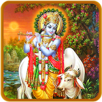 Cover Image of Download Krishna Chalisa with audio 1.4 APK