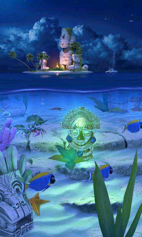 Ocean Aquarium 3D: Lost Temple Screen 3