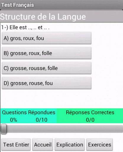 【免費教育App】Test Français-APP點子