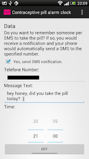Free Contraceptive pill alarm APK