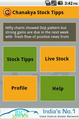 【免費財經App】Chanakya Stock Tips-APP點子