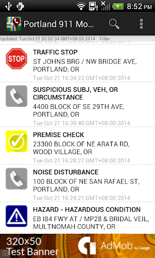 Portland 911 Incidents Monitor