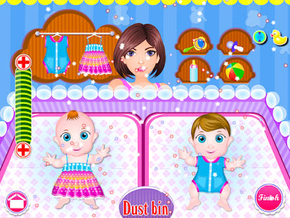 Newborn twins girls games Screenshots 16
