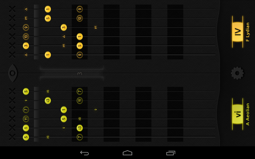 Guitar Focus - Scales &amp; Modes Screen 3