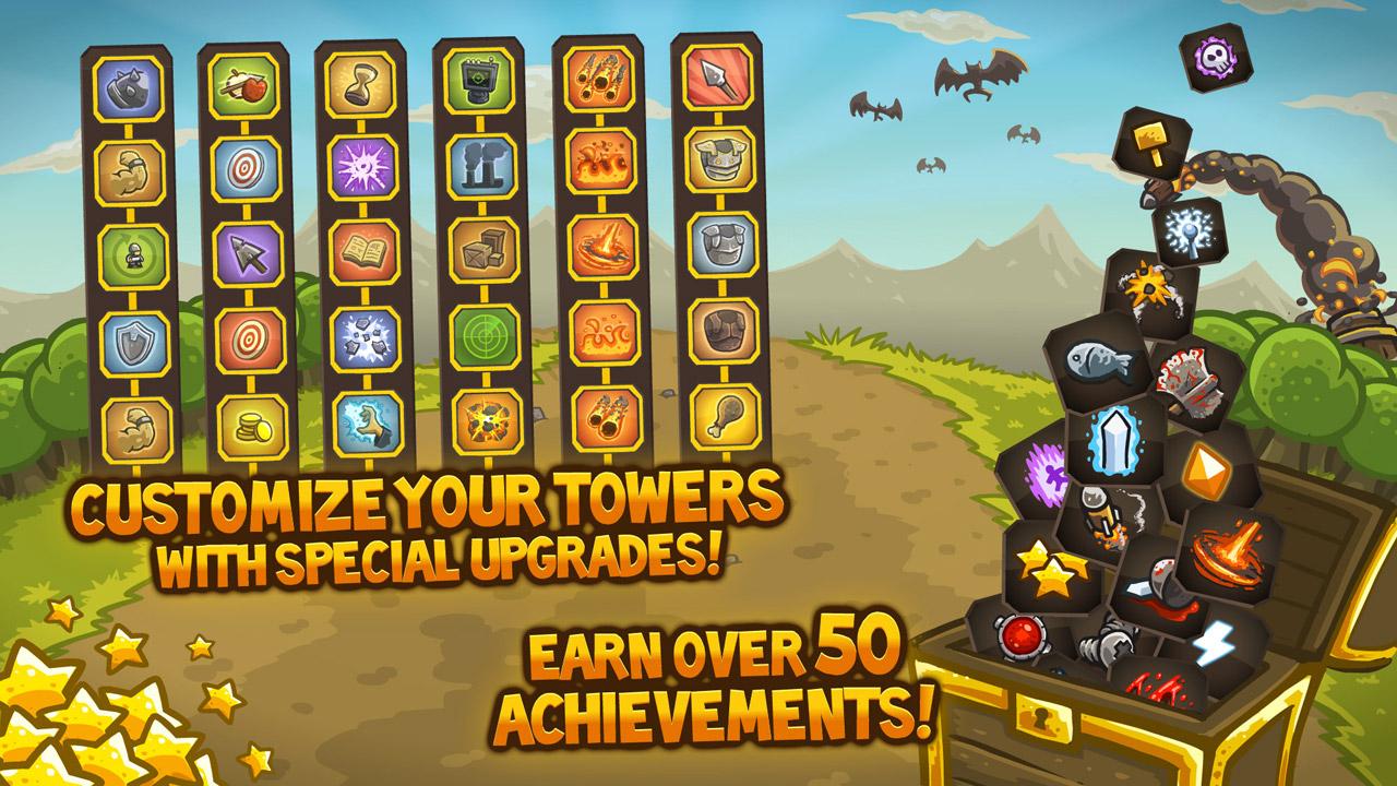 Kingdom Rush - στιγμιότυπο οθόνης Kingdom Rush - στιγμιότυπο οθόνης
