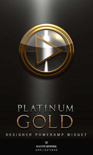 Poweramp Widget Gold Platinum
