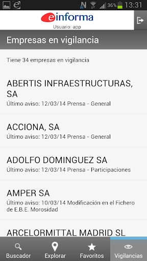 【免費商業App】Buscador de Empresas eInforma-APP點子