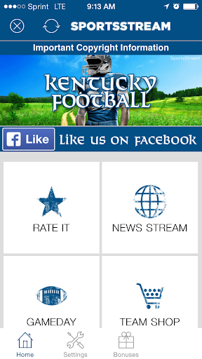 【免費運動App】Kentucky Football STREAM-APP點子