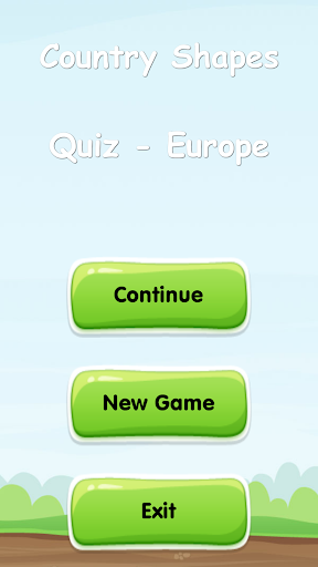 Country Shapes Quiz - Europe