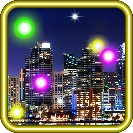 City Fireflies live wallpaper LOGO-APP點子