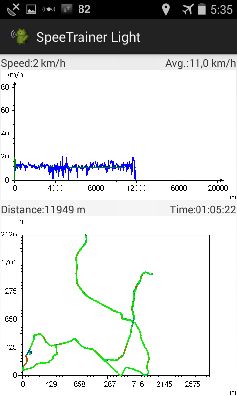SpeeTrainer Pro Screen 2