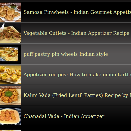 Indian Appetizers LOGO-APP點子