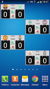Free Widget Champions PRO 2015/16 APK for Android