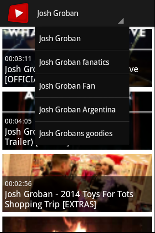 Josh Groban Channel