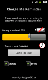 Quick Charge me Reminder ⏰ poster 1