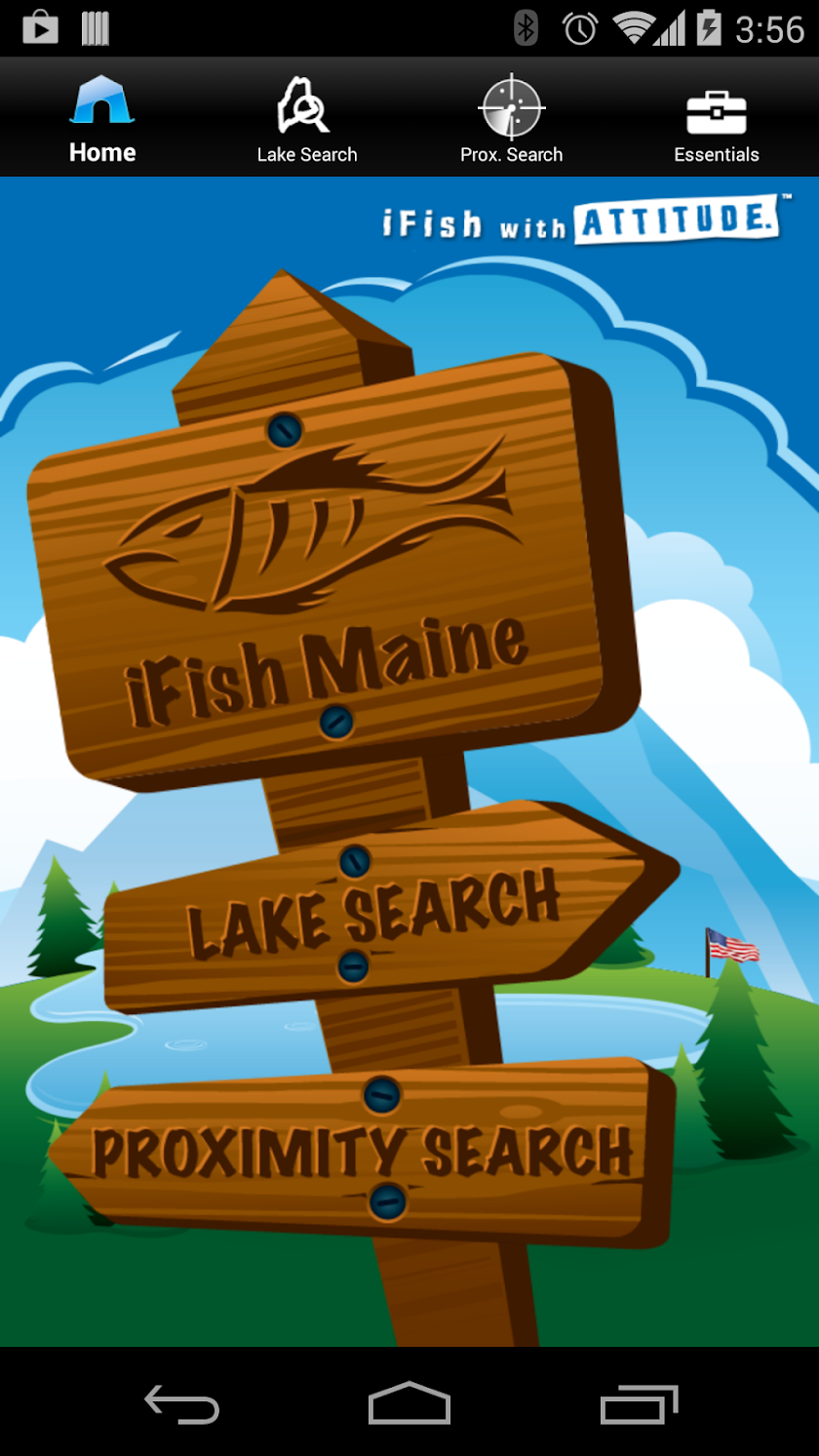 iFish Maine Screen 2