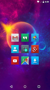  Nox - Icon Pack: miniatura da captura de tela  