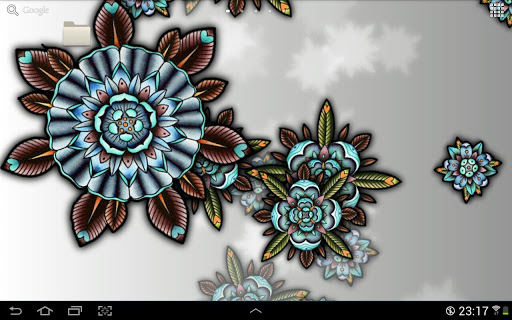 【免費個人化App】Tattoo Flowers Live Wallpaper-APP點子